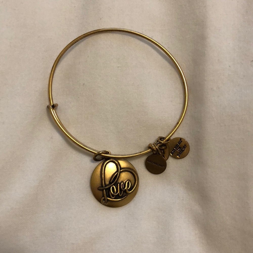 Alex and Ani Love Bangle